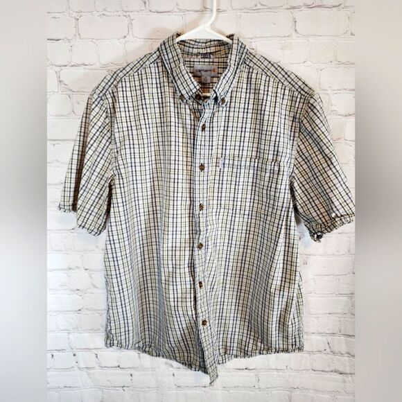 Men's Carhartt Button-up Up Shirt, Size XL - Picture 1 of 3